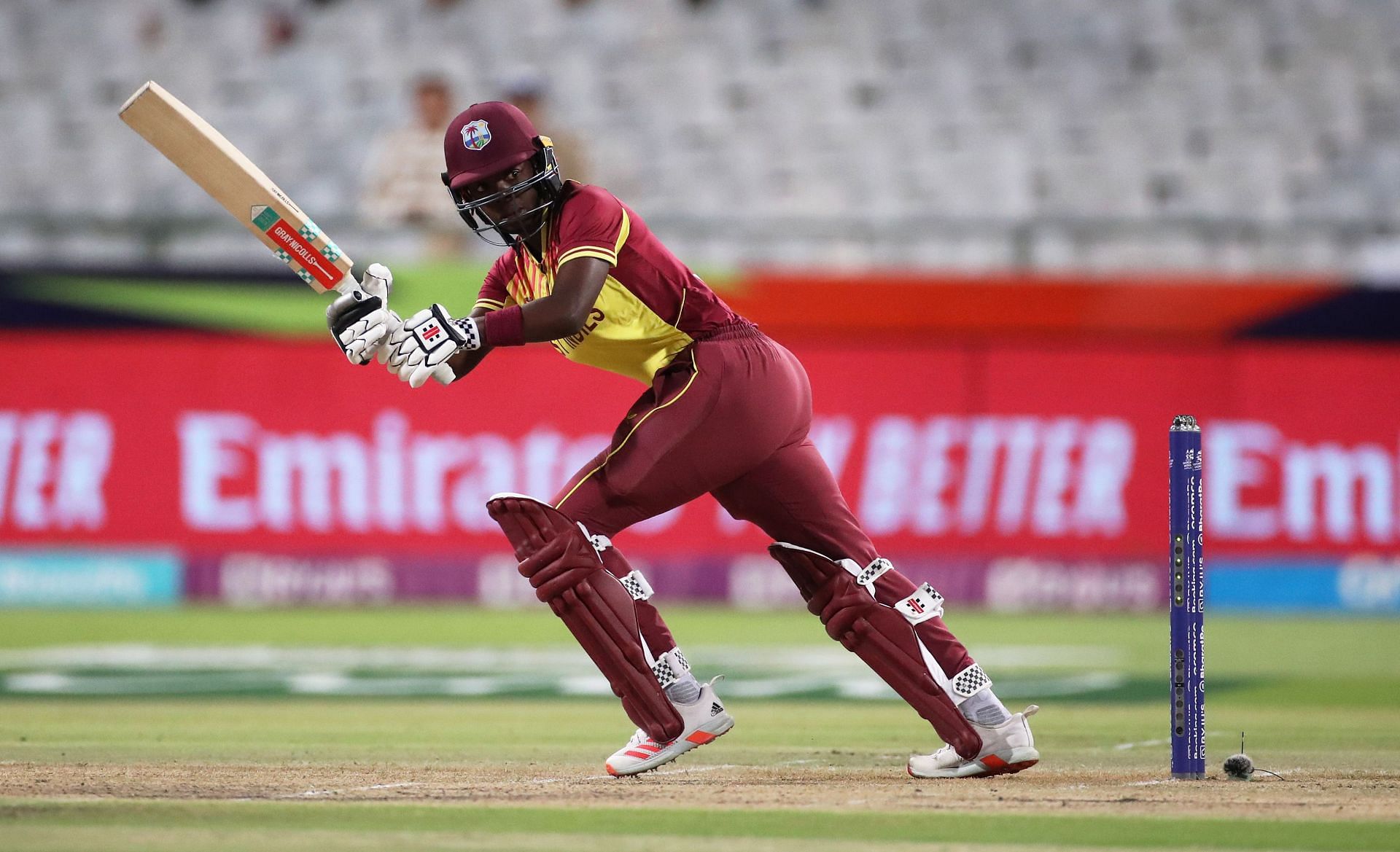 Rashada Williams in action (Image Courtesy: ICC Cricket World Cup)
