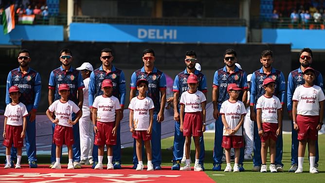 CWC 2023 : अफगानिस्तान टीम के खिलाड़ियों ने बाँधी काली पट्टी, टीम इंडिया ने भी बड़ी वजह से दिया साथ