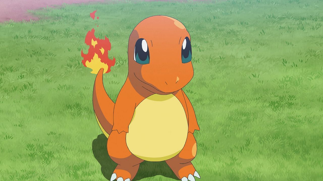 Charmander, as seen in the anime (Image via The Pokemon Company)