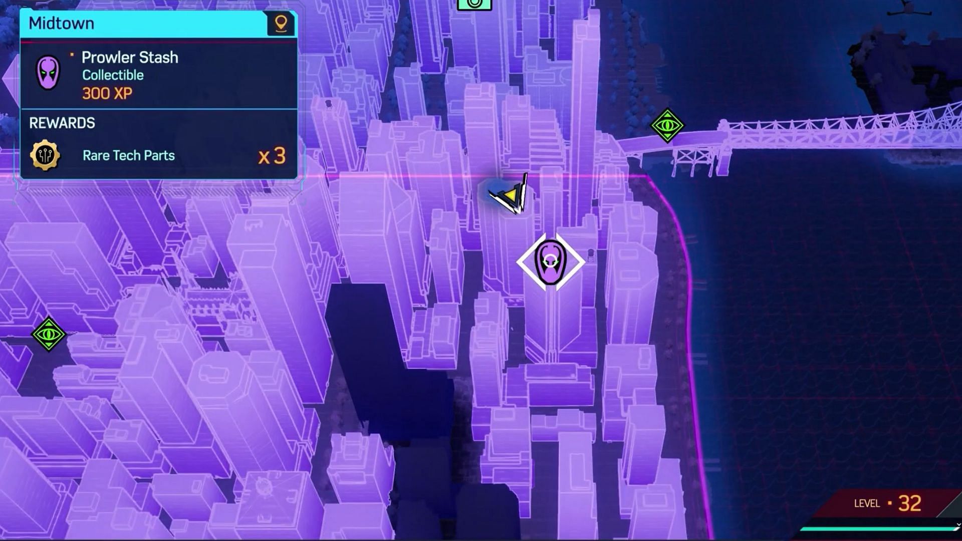 Marvel's Spider-Man 2 Prowler Stash locations and solutions