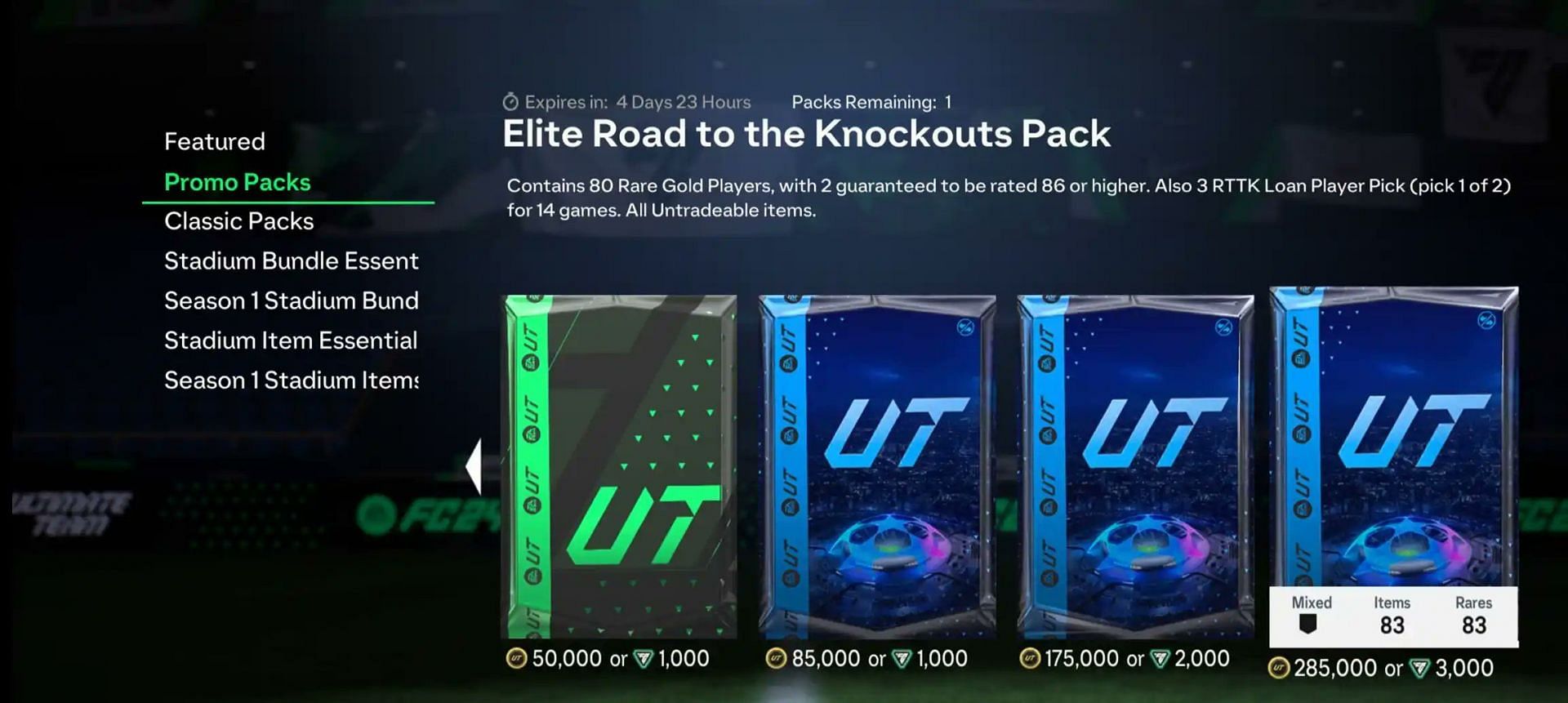 The Elite version is the most expensive one that you can buy (Image via EA Sports)