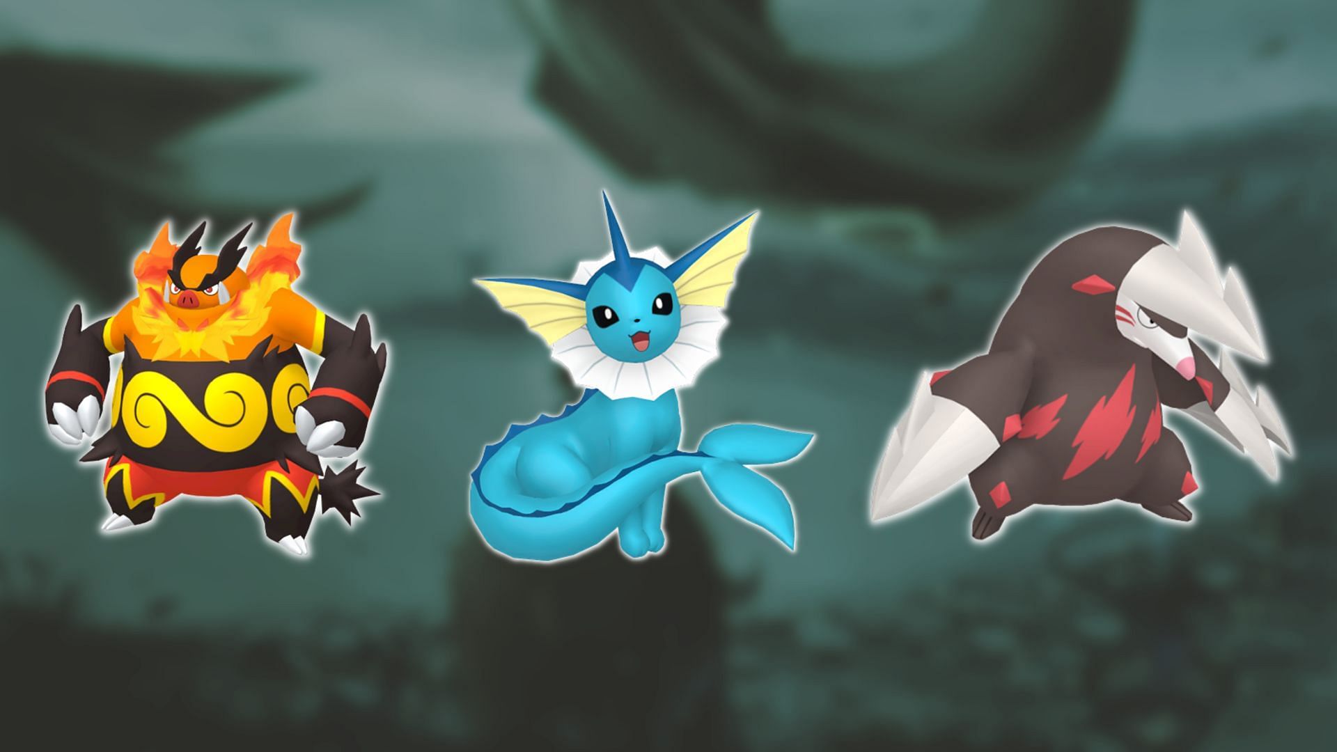 Best team for Vaporeon in the Ultra League (Image via Sportskeeda || The Pokemon Company)