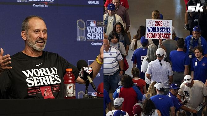 D-Backs skipper Torey Lovullo on Globe Life Field in World Series play: "That was easily the loudest crowd noise I ever heard"