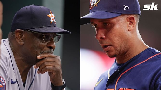 Dusty Baker must utilize Astros' Michael Brantley carefully during playoffs, per MLB insider - "Must be mindful to pick the right matchups"