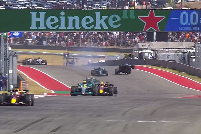 "Future teammates getting to know each other": Fans react to Fernando Alonso's scary moment after his accident with Lance Stroll at the 2022 F1 US GP