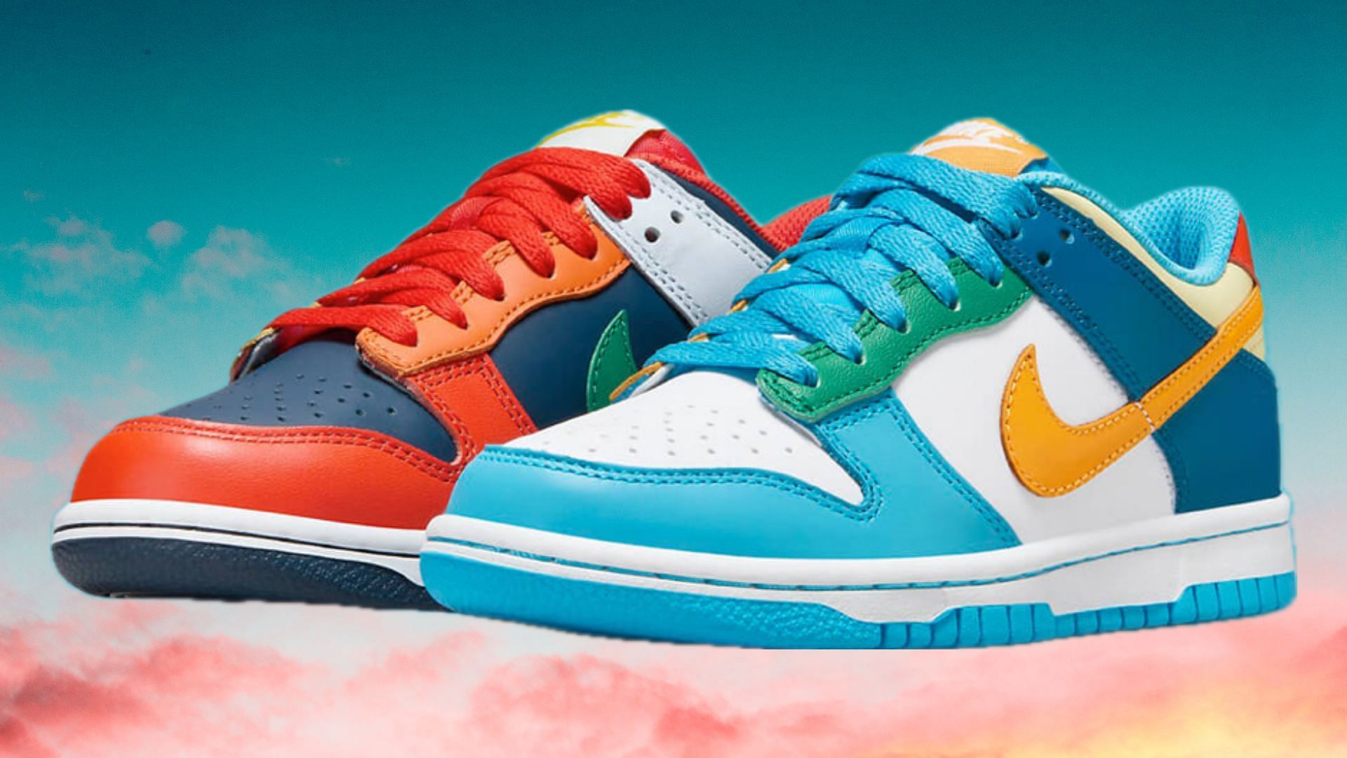 Nike Dunk Low What The? sneakers (Image via Nike)
