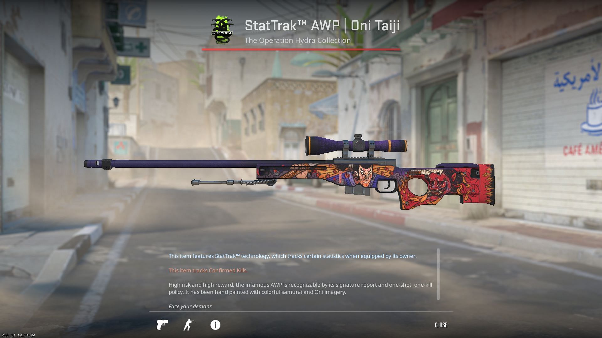 AWP Oni Taiji (Image via Valve)