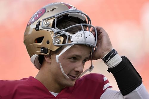 Brock Purdy at New York Giants v San Francisco 49ers