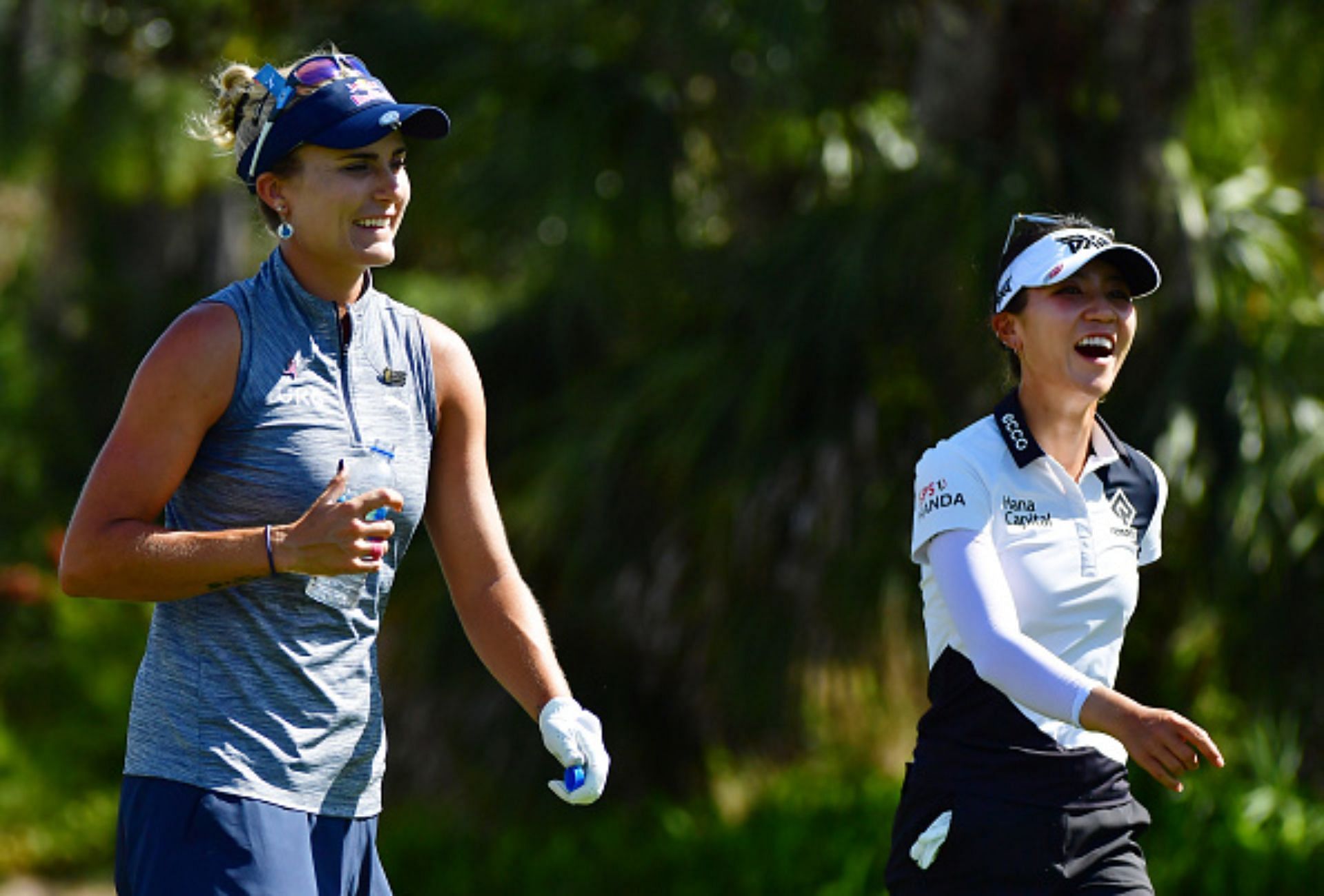 Lexi Thompson and Lydia Ko (Image via Getty).