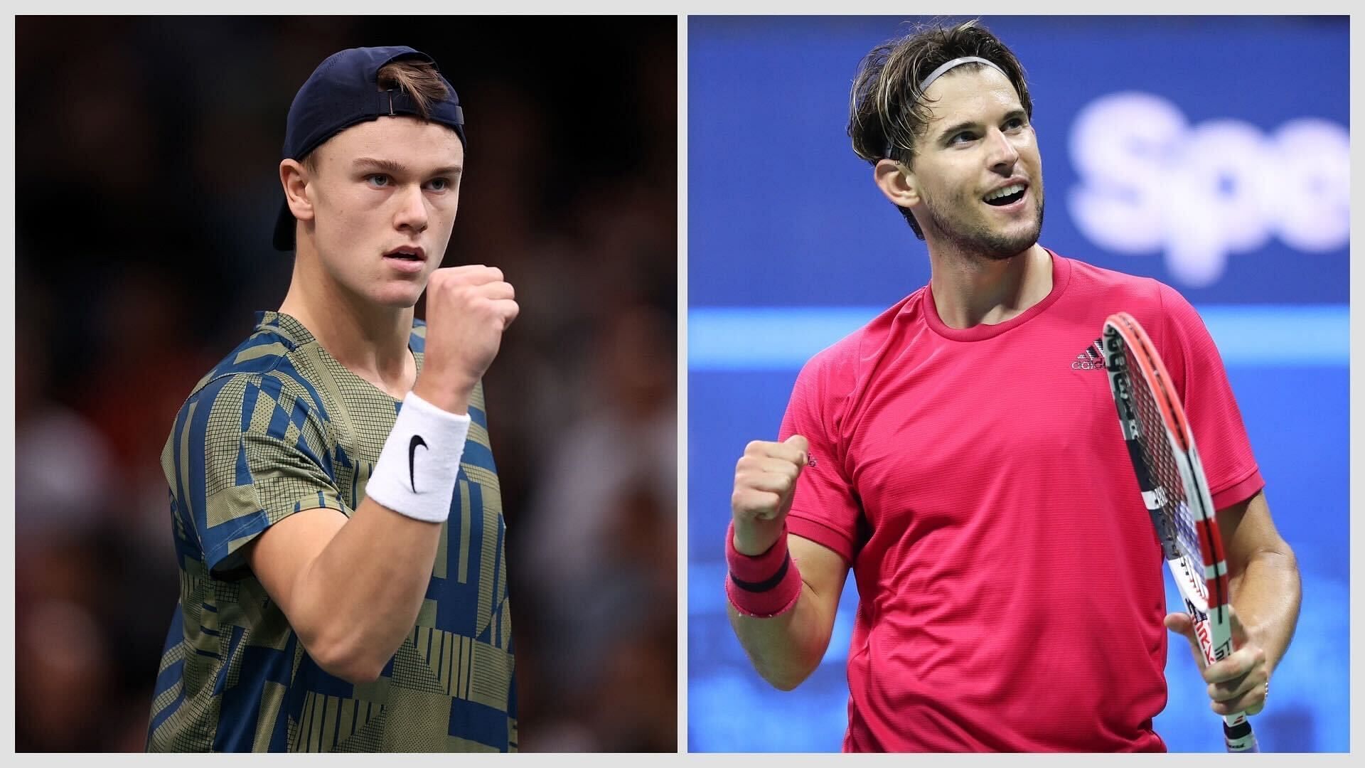 Holger Rune vs Dominic Thiem is one of the second-roumd matches at the 2023 Paris Masters.