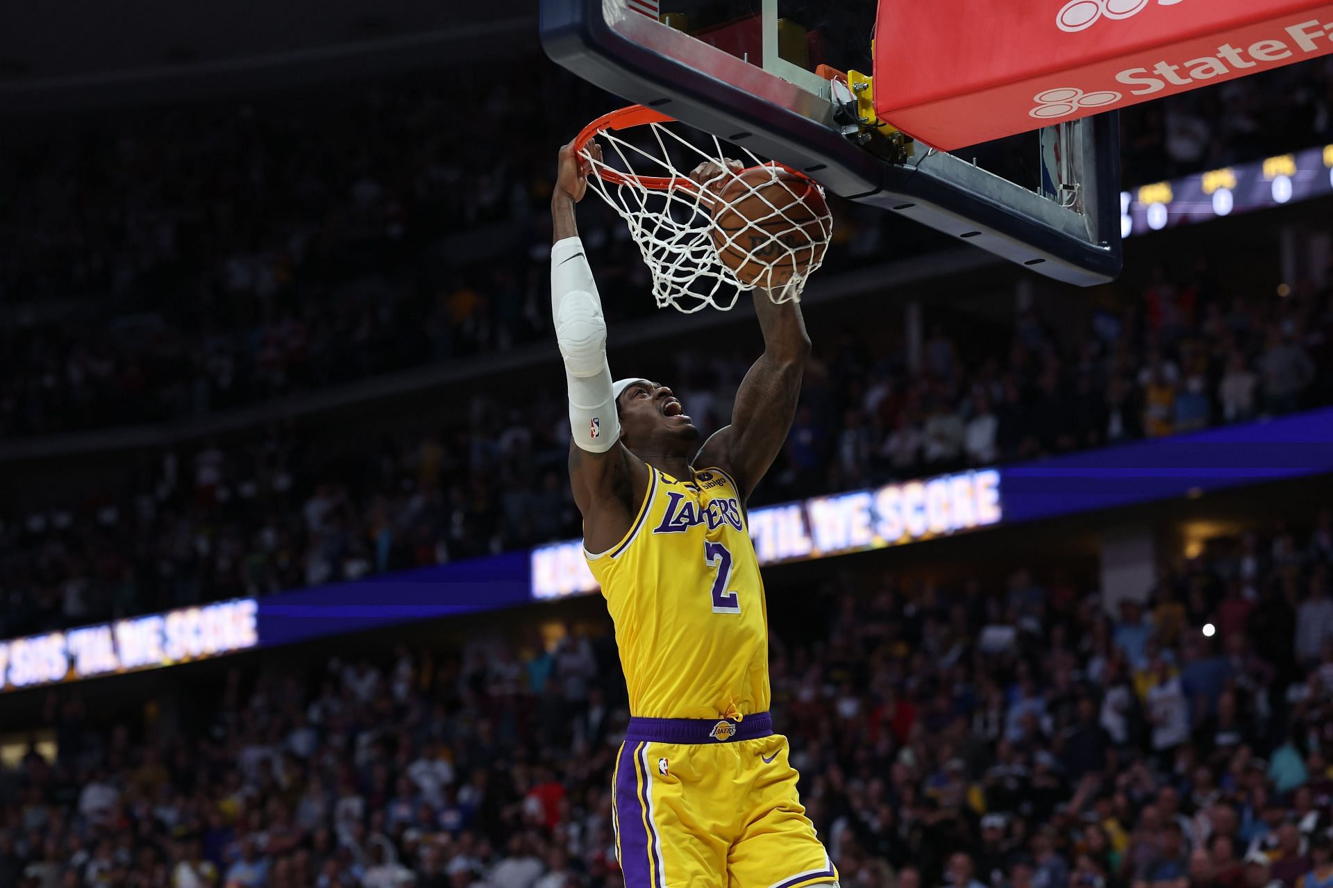 Jarred Vanderbilt of the LA Lakers