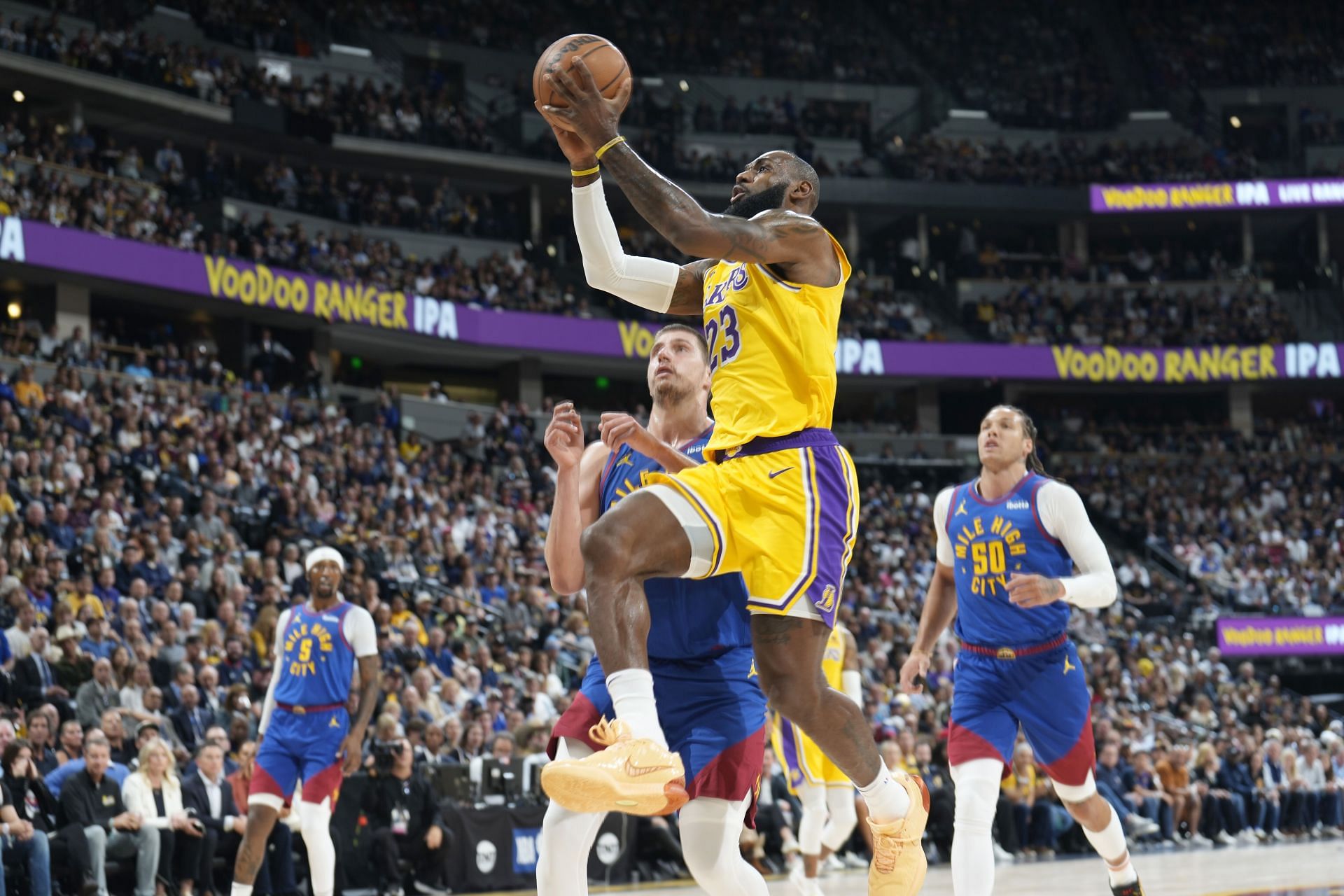 LA Lakers superstar forward LeBron James