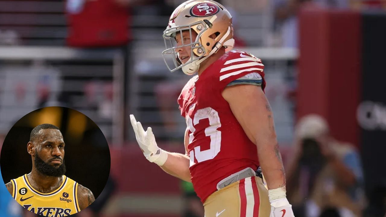 LeBron James has been impressed with San Francisco 49ers running back Christian McCaffrey