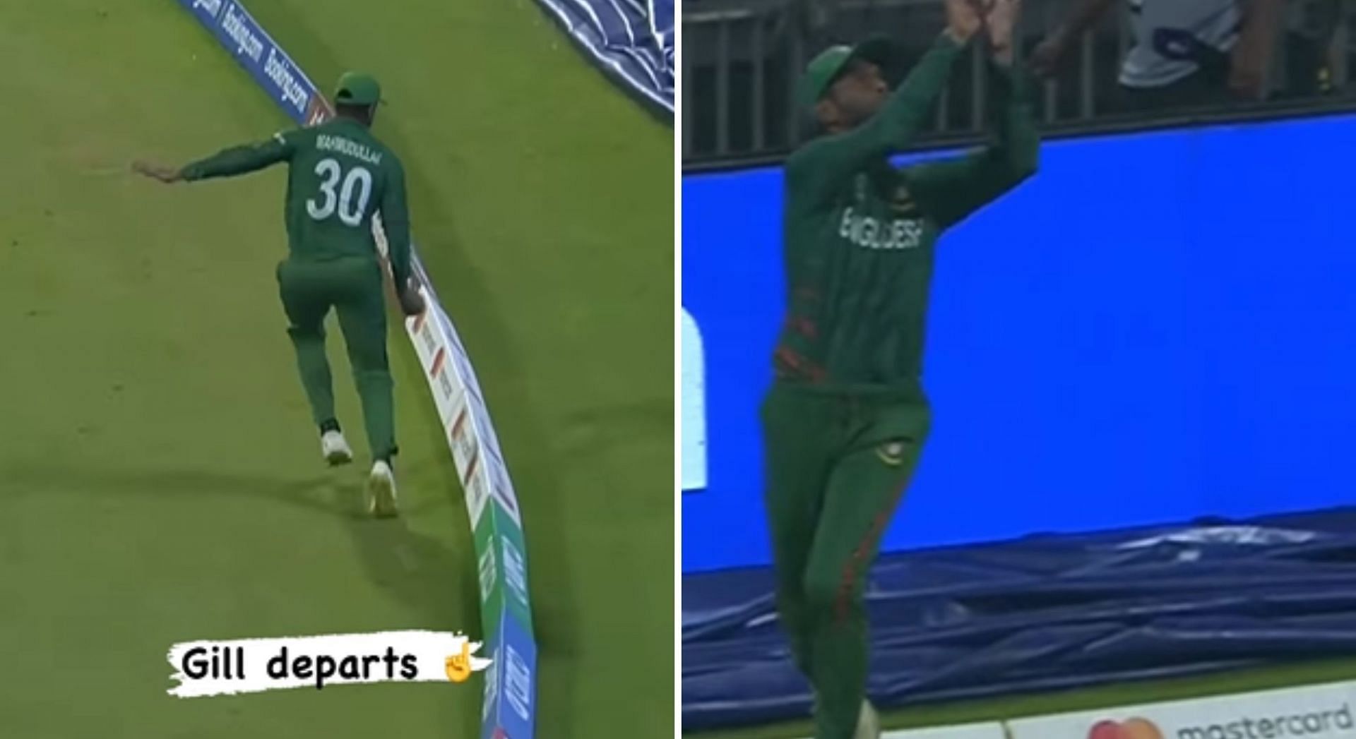 [Watch] Mahmudullah takes one of the toughest catches at boundary rope ...
