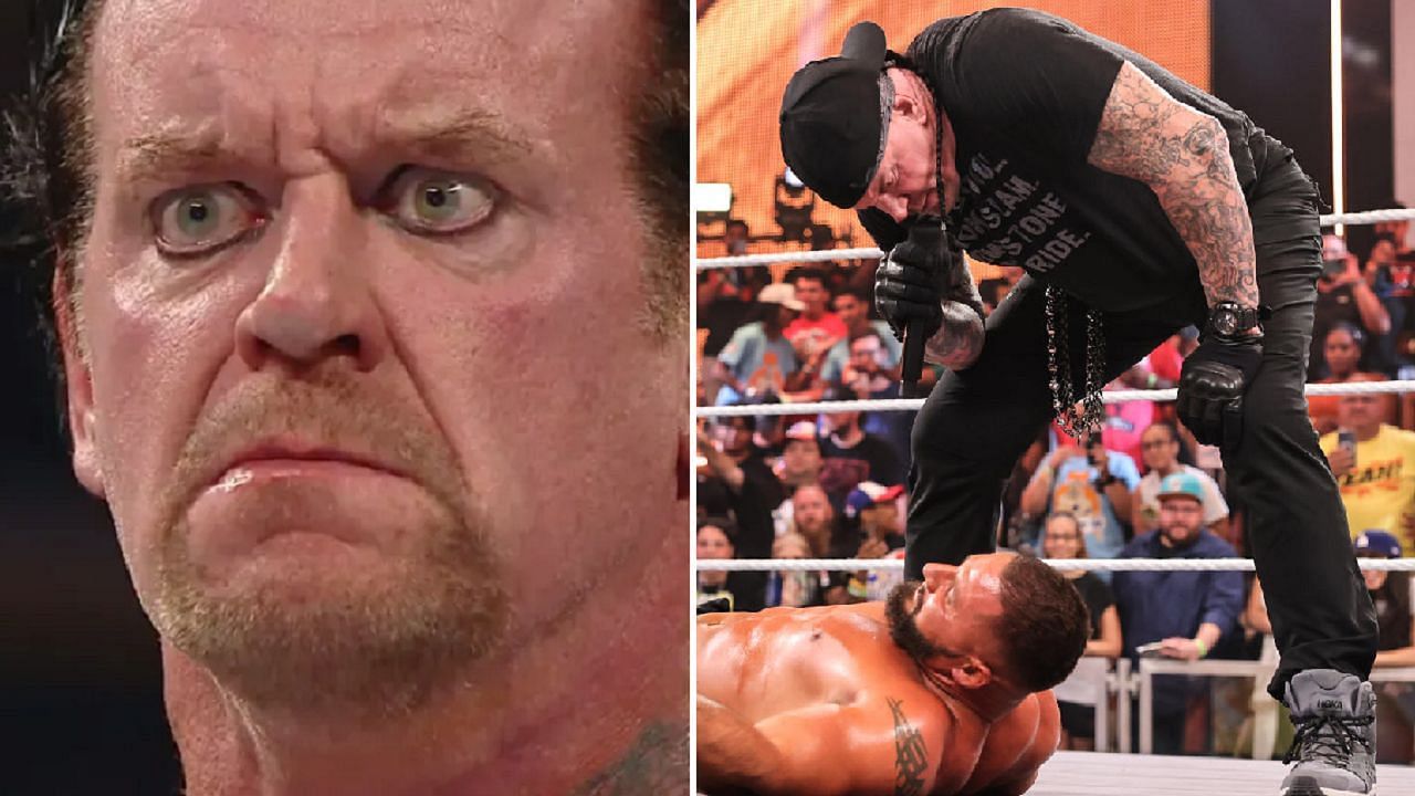 The Undertaker attacked Bron Breakker on NXT