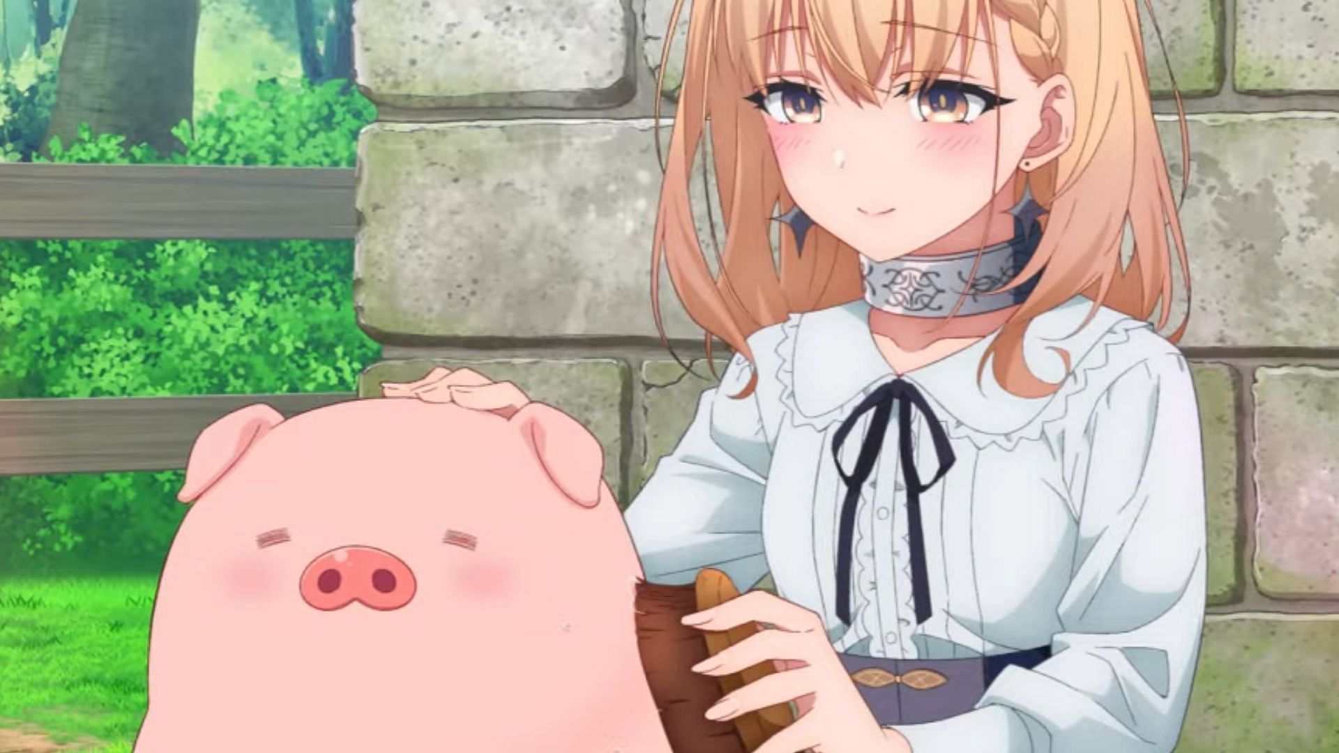 Pig and Jess as shown in Butareba anime (Image via Studio Project 9)