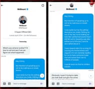 Rosanna shares private Dms (Image via Drama Alert/X)