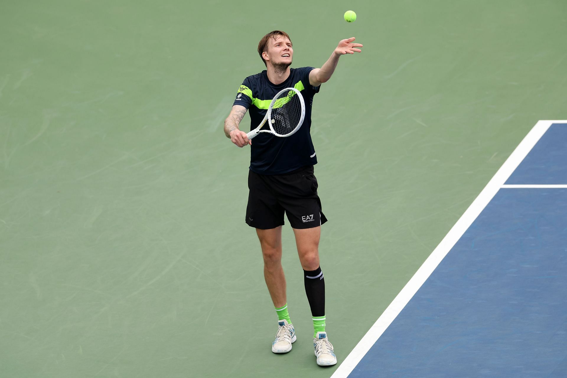 Alexander Bublik at the US Open.