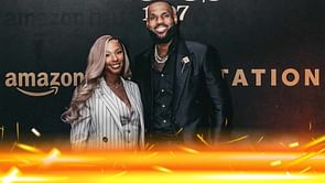 “She so bad” - LeBron James left in awe as Savannah James stuns in monochromatic outfit