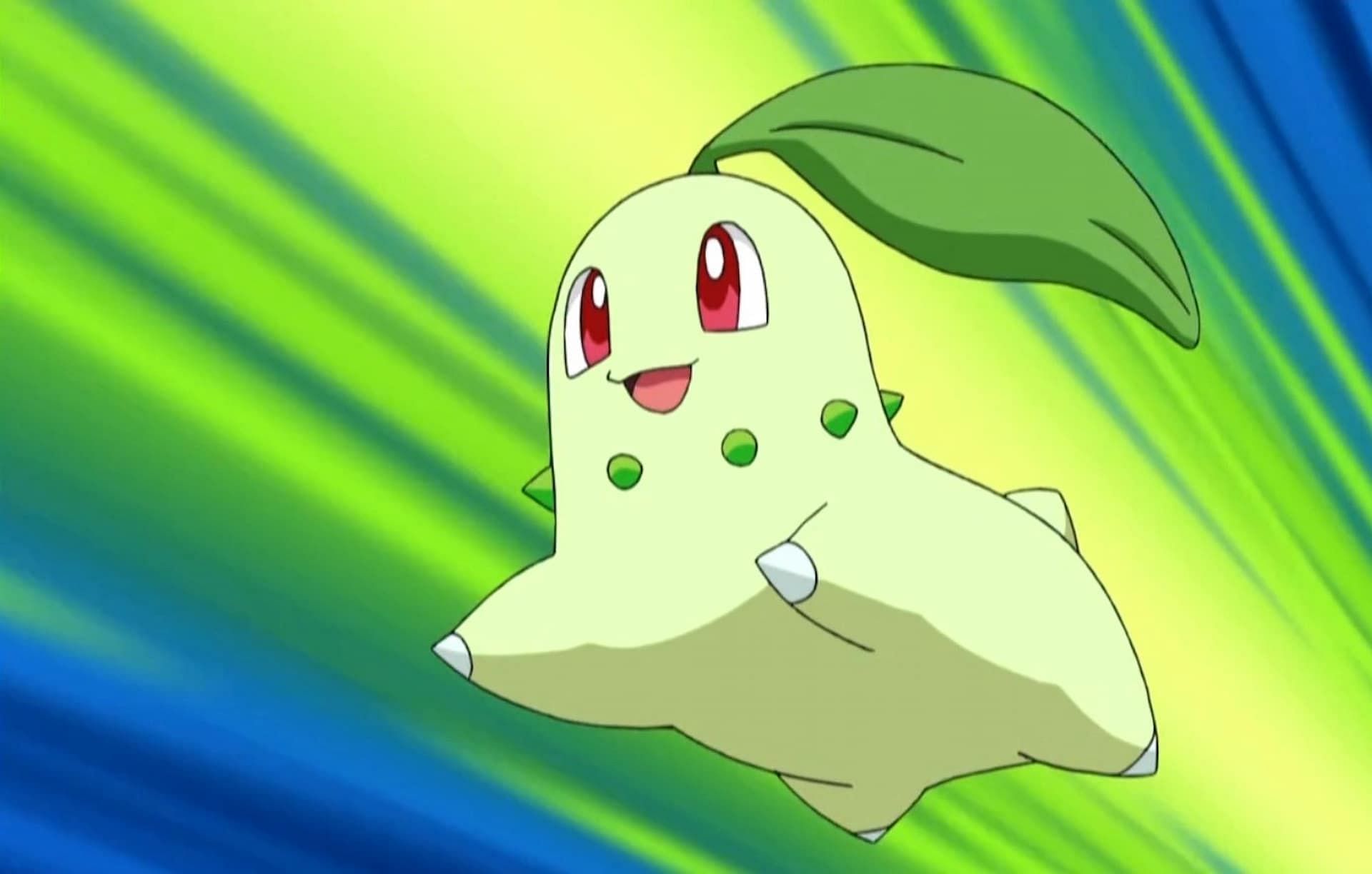 The Leaf Pokemon, Chikorita (Image via The Pokemon Company)