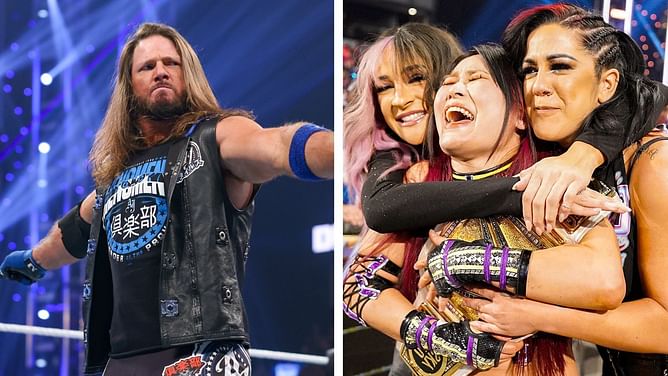 AJ Styles brutally attacked on past SmackDown, faction interviewed - 4 shows coming to WWE Network and Peacock this weekend