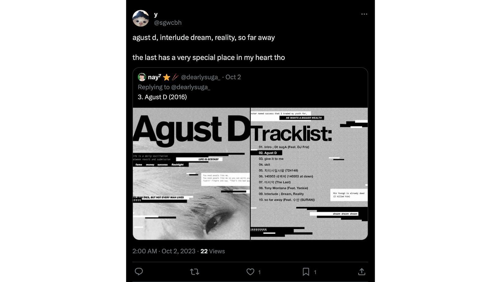 Agust D  Spotify