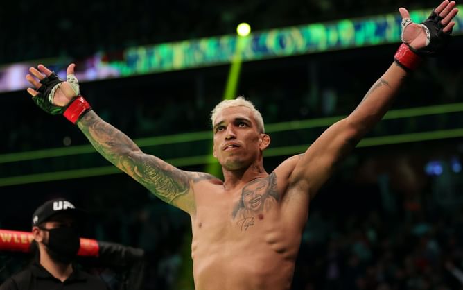 Charles Oliveira gives uncharacteristic angry response to Belal Muhammad for claiming UFC 294 pull-out was on purpose