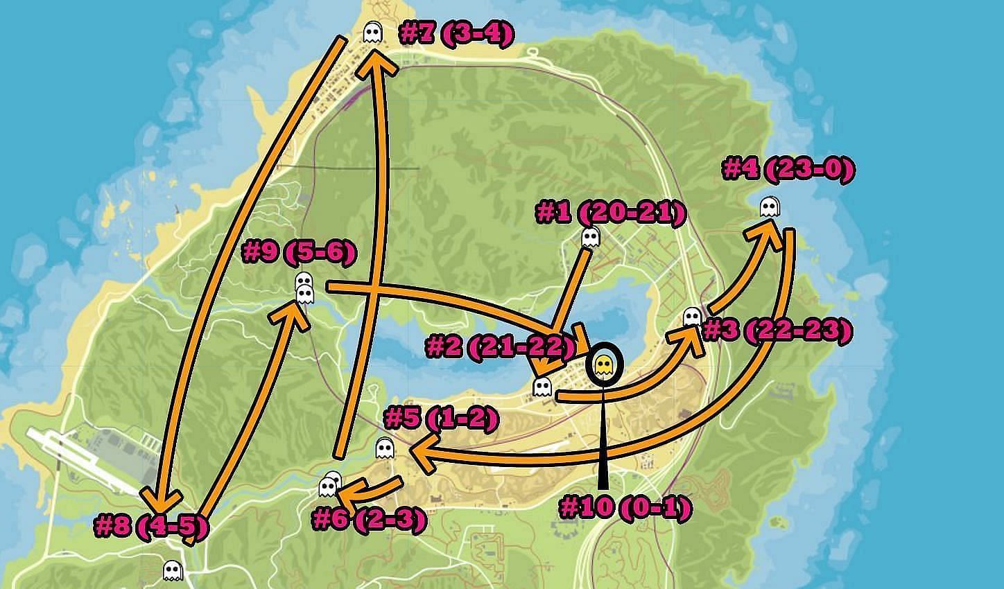 Gta 5 Ghost Location On Map