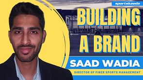 Building a brand: Saad Wadia's path to success in sports management