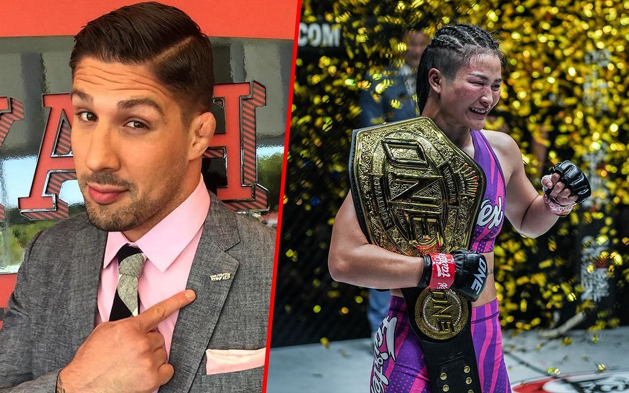 Brendan Schaub and Stamp Fairtex. [Image: ONE Championship/Various]