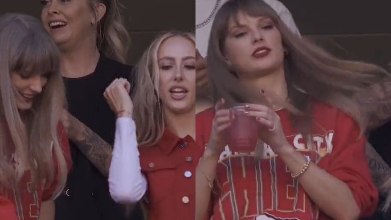 NFL fans not impressed by Taylor Swift linking up with Brittany Mahomes in Travis Kelce&rsquo;s suite at Arrowhead Stadium 