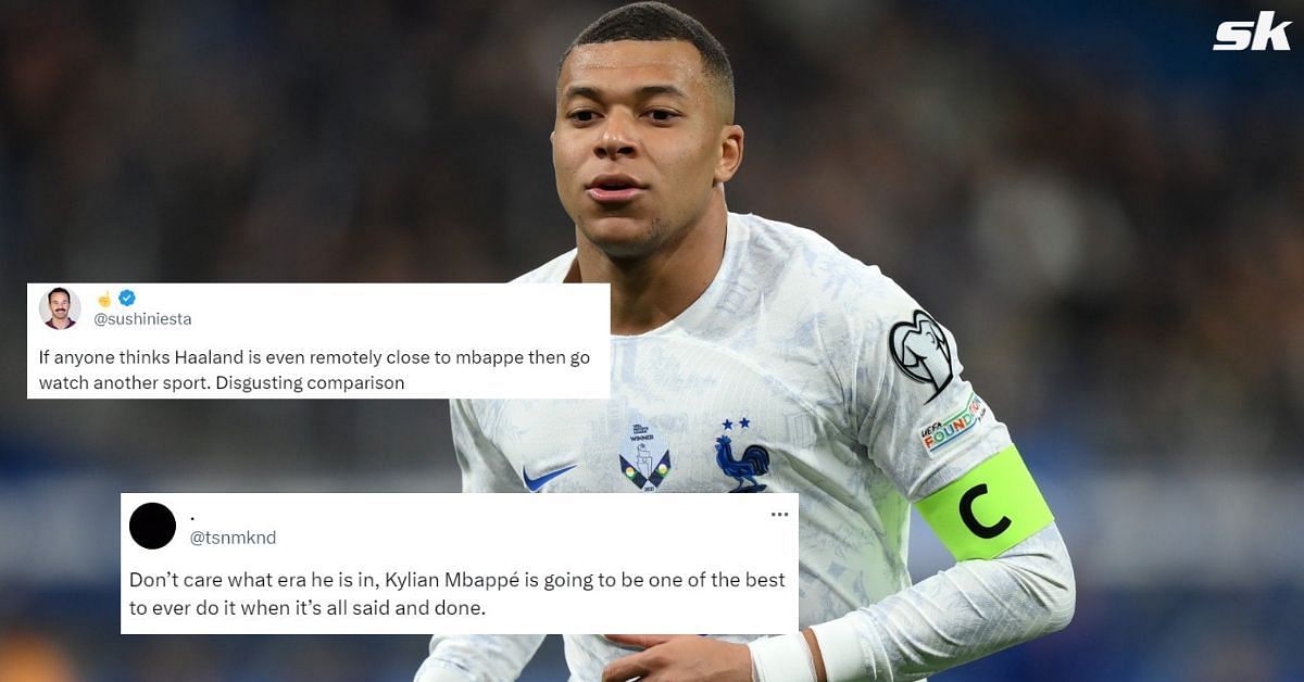 Kylian Mbappe starred with a brace in France