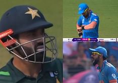 [Watch] Virat Kohli and Rohit Sharma express frustration after Mohammad Rizwan took his time to take strike during IND vs PAK clash