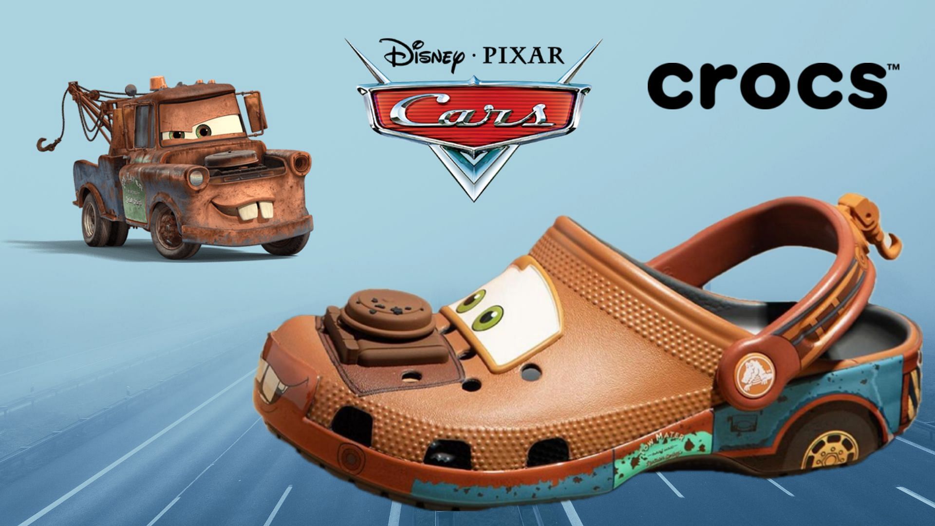 Pixar Cars: Disney Pixar x Crocs “Mater” Classic Clog: Where to