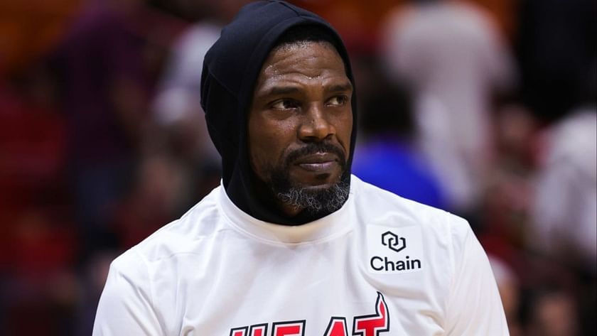 He wants his jersey retired so bad - Udonis Haslem spotted with