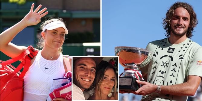 Stefanos Tsitsipas: "To have Paula Badosa by my side is great, I'm going through the best time of my life"