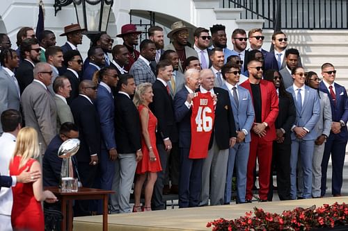 President Biden Welcomes The Super Bowl Champion Kansas City Chiefs To The White House