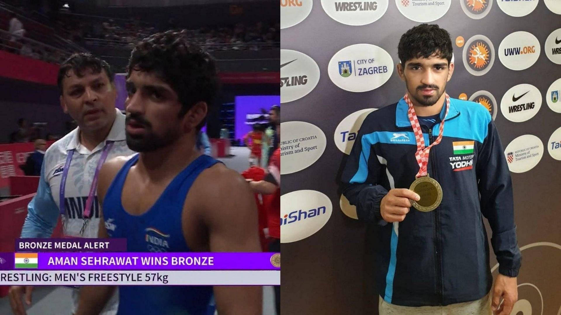 Who is Aman Sehrawat? Meet the wrestler who won bronze medal in men's