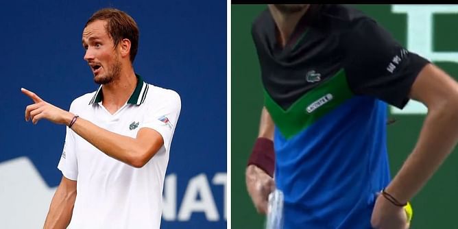 "I don't like when they go on me; If it brings good luck, perfect for me" - Daniil Medvedev jokes about Shanghai Masters butterfly incident