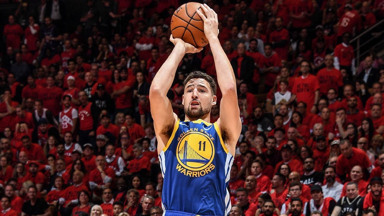 Klay Thompson shoots his way to top ten list