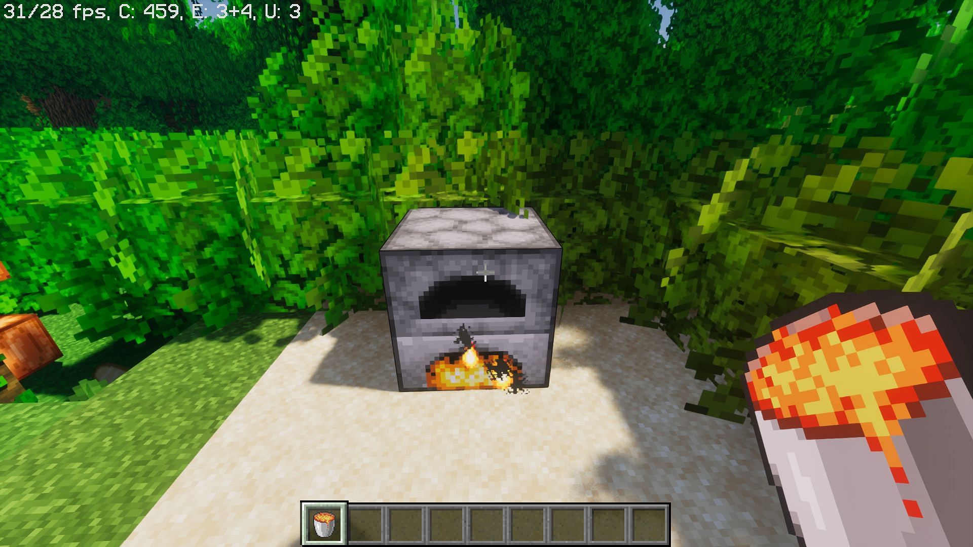 Use Lava instead of Coal to save time and fuel (Image via Mojang)