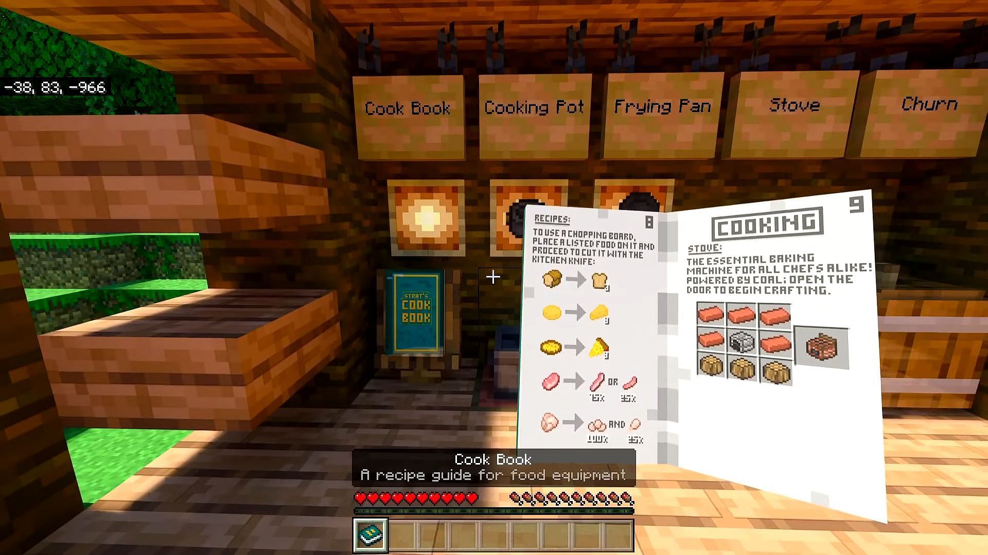 Minecraft fans can make a ton of tasty new meals with this mod (Image via Stratospheer/YouTube)
