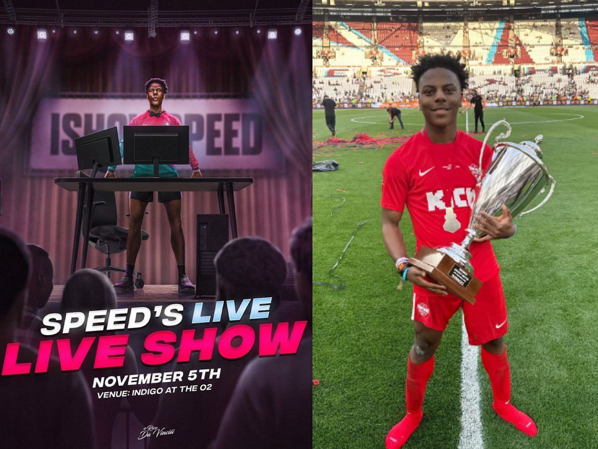 IShowSpeed Is All Set to Host a Live IRL Show in London and Here's How You  Can Book Your Seat - EssentiallySports