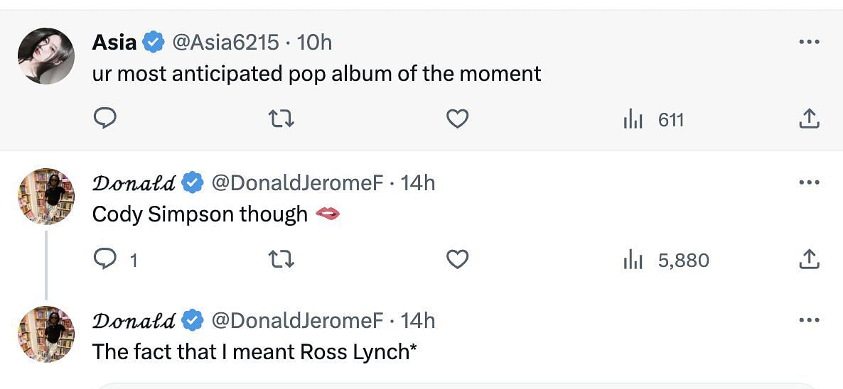 Social media users comment on Ross&#039; look as Sivan teases new music video for &#039;One of Your Girls&#039; starring Lynch. (Image via Twitter)