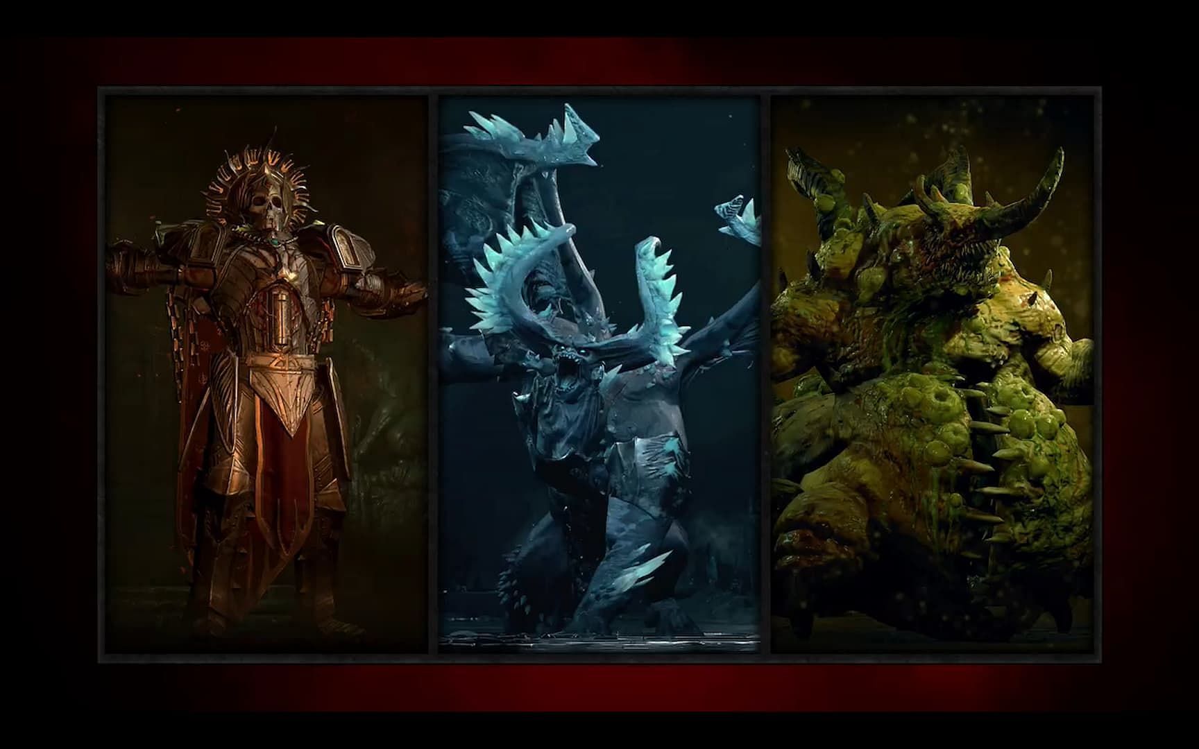 Lord Zir, Beast in The Ice, and Grigoire bosses are new bosses added in Season of Blood (Image via Blizzard)