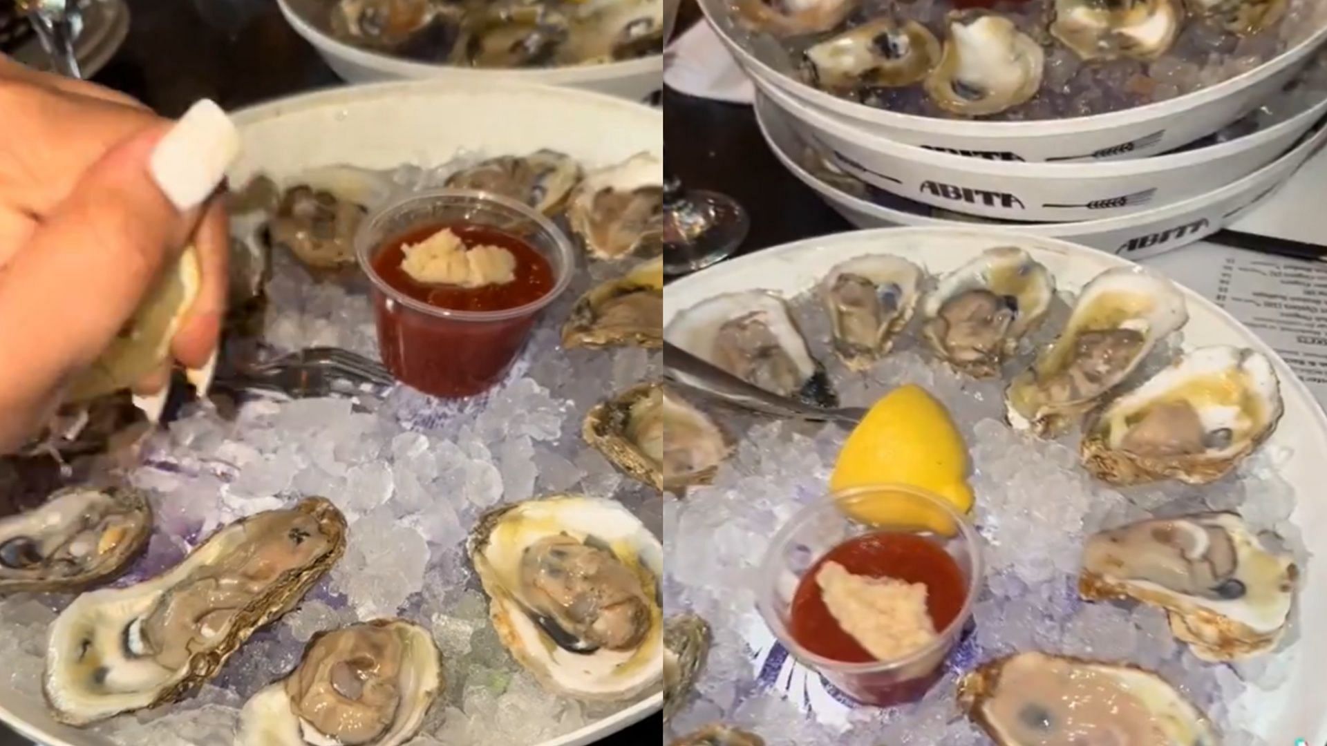 oysters Are Oysters an aphrodisiac Woman eats 48 oysters on