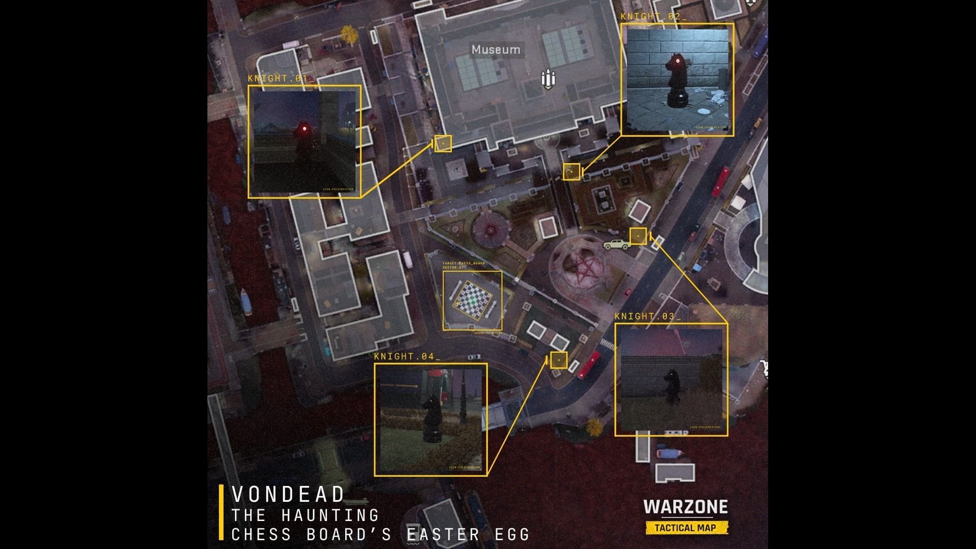 How to complete the Chess Board Easter Egg in Warzone 2's Vondead