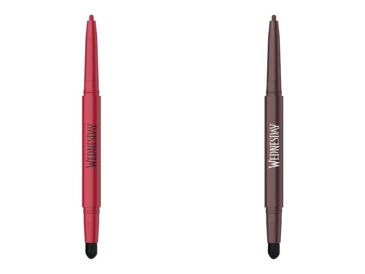 Hard Candy x Wednesday Pout-Perfect Lip Liners (Image via hardcandy.com)