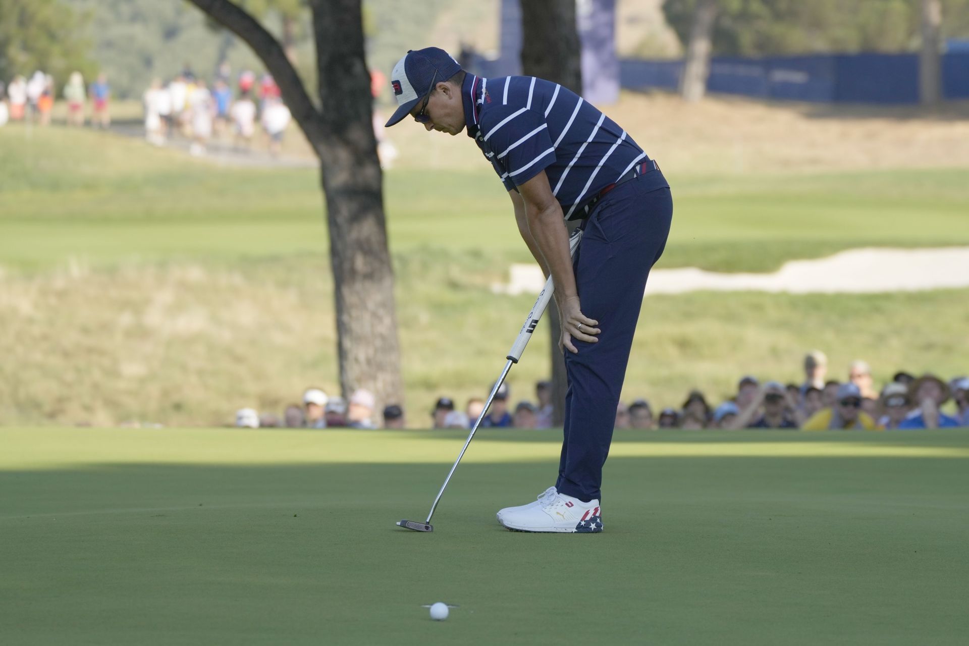 Rickie Fowler (Image via AP Photo/Alessandra Tarantino)