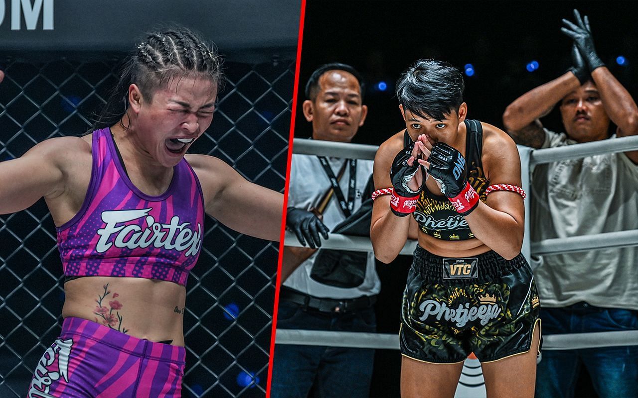 Stamp Fairtex and Phetjeeja - Photo by ONE Championship